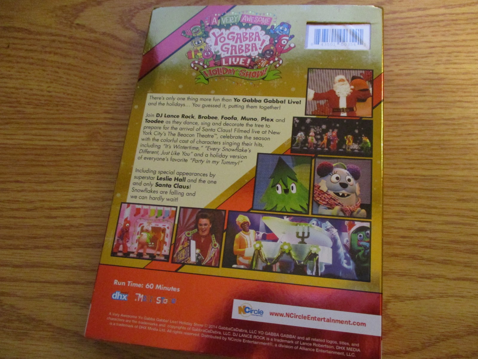 Yo gabba gabba live holiday show