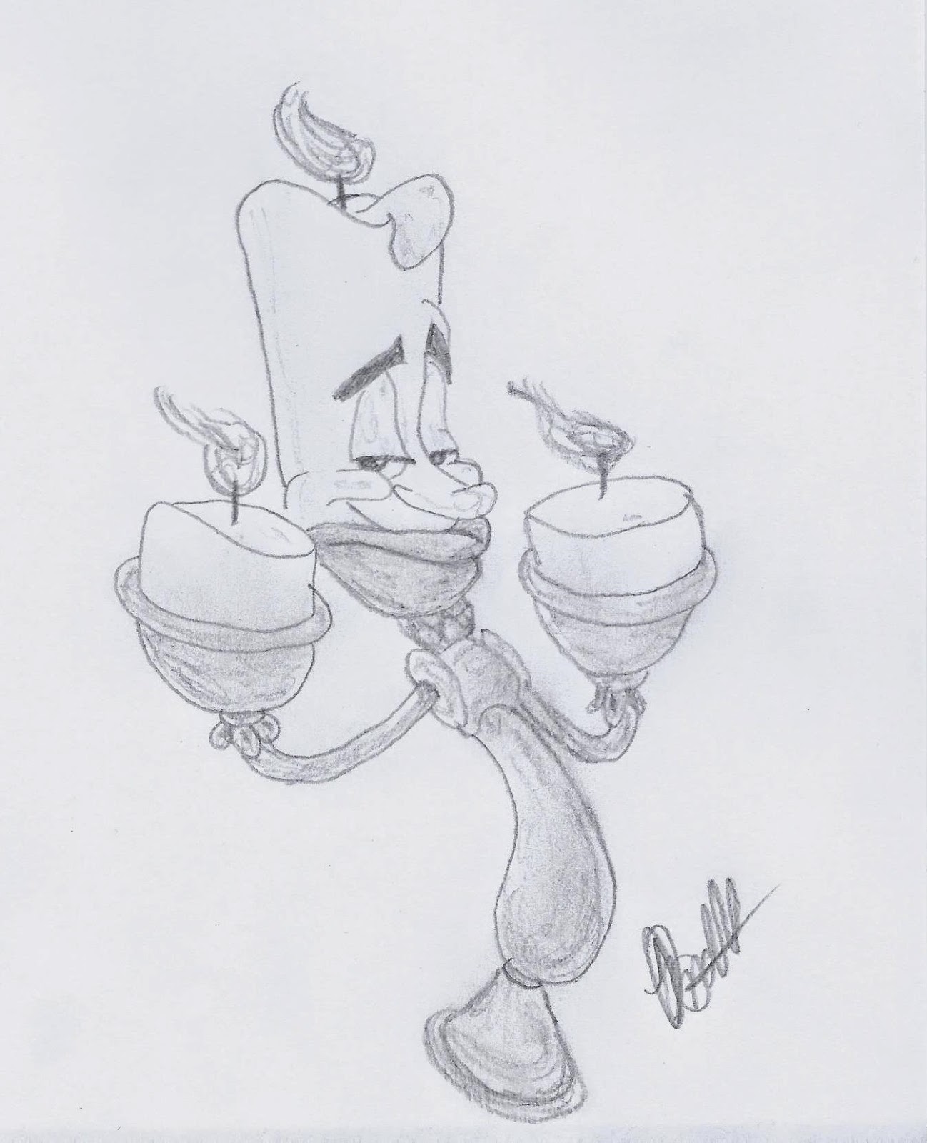 Disney Illustration Study: Beauty and the Beast, www.JoLinsdell.com