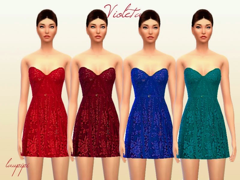 My Sims 4 Blog Dresses By Laupipi