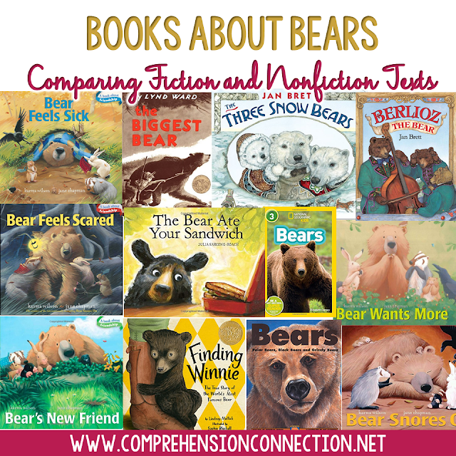 Kids, like us, really are fascinated by bears, so why not use some time this winter to explore bear fiction and nonfiction. Check out this post for ideas, resources (free and paid), and fun ideas. Freebies included. Kids, like us, really are fascinated by bears, so why not use some time this winter to explore bear fiction and nonfiction. Check out this post for ideas, resources (free and paid), and fun ideas. Freebies included.