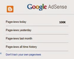 How many bloggers pageviews stat count you will need to average $10 daily with Adsense ads impressions only, without any click