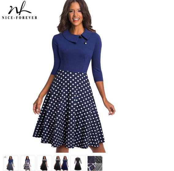 Blue Tight Dress - Store Having Sales