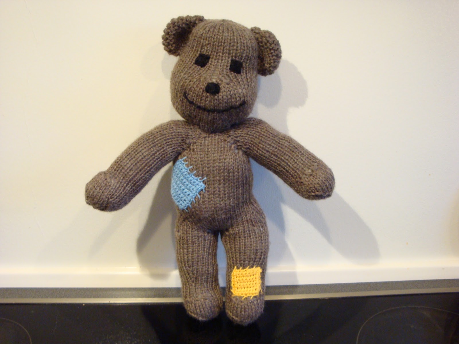 Strikket Frosk Mini Bamse