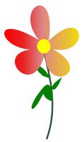 Flor - autoria LacreMania flor em png