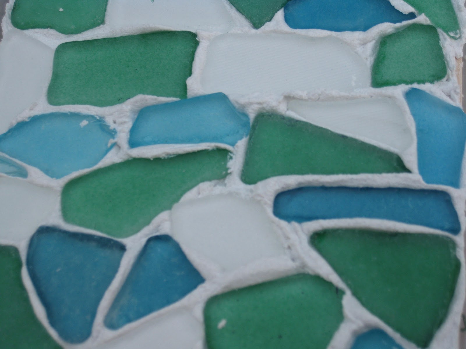 Blue Jean on Fifth DIY Sea Glass Coasters