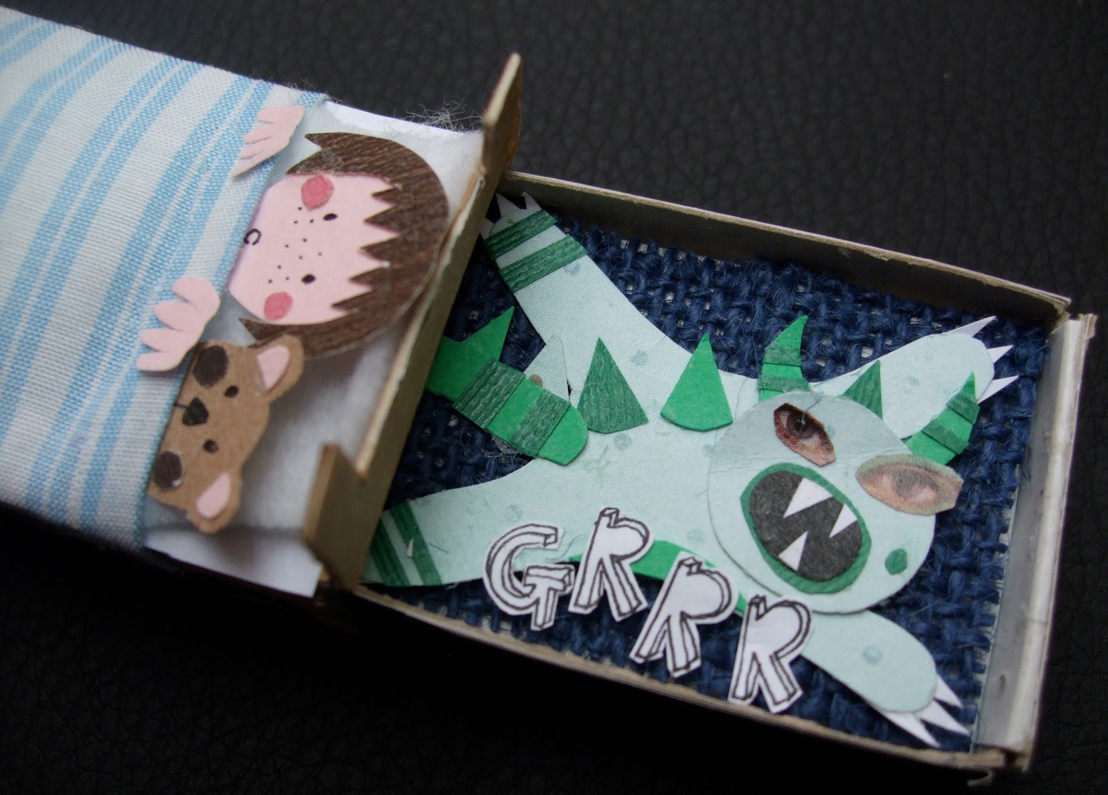 Madi Illustration. The Matchbox Art Show.