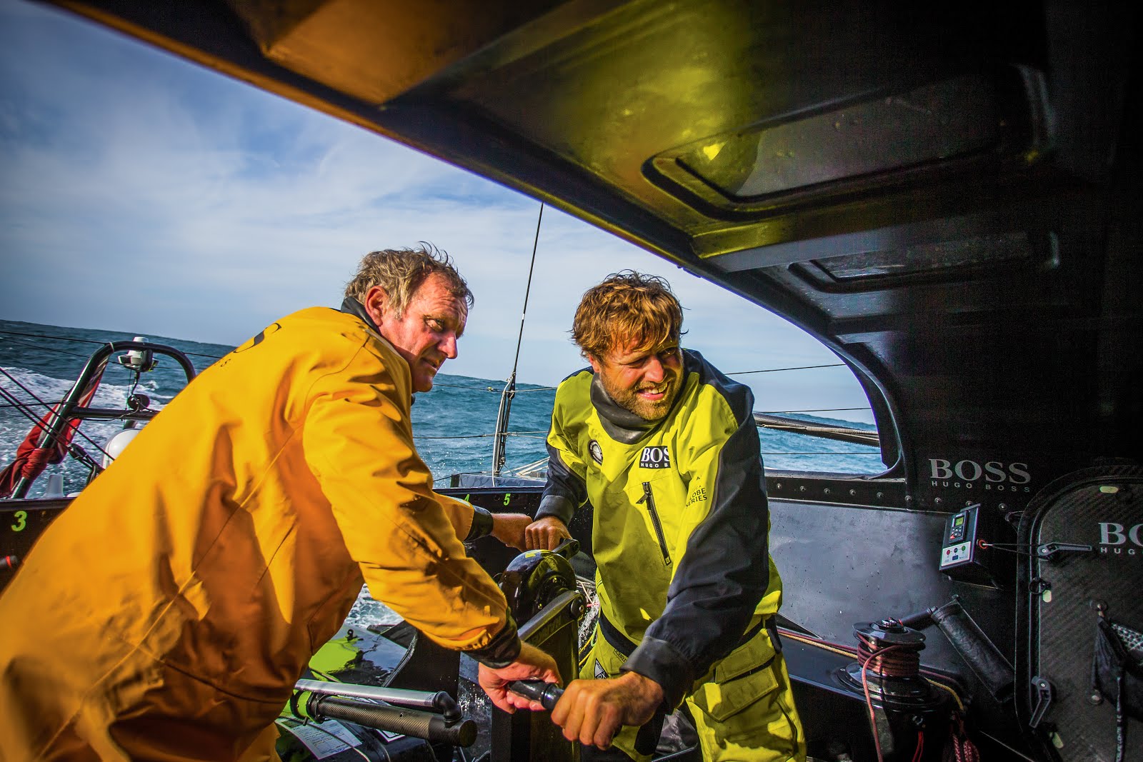 Alex Thomson Hugo Boss
