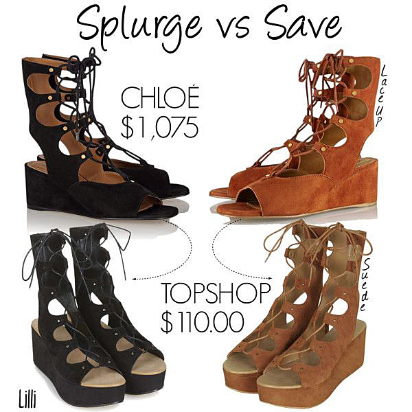 Splurge vs Save
