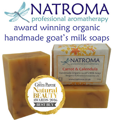 Natroma Carrot & Calendula Goat's Milk Soap Natroma award winning handmade natural goats milk soaps
