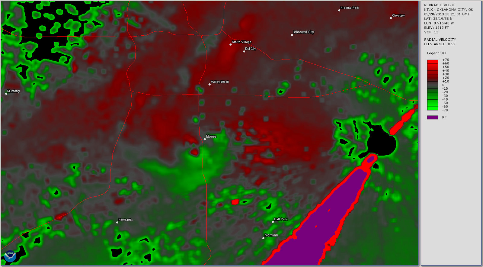 Steve Horstmeyer's Inside The Forecast Radar Images, Oklahoma City