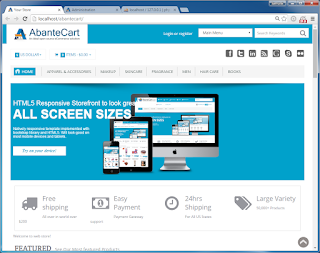 Install AbanteCart eCommerce on windows 7 with XAMPP tutorial 23
