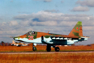 На исполнительном старте Су-25