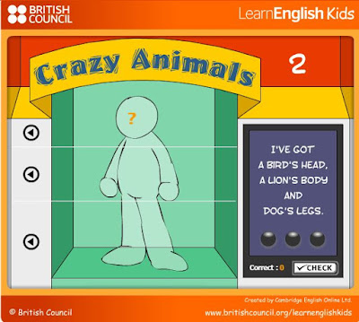 Tot English: Animal maker game