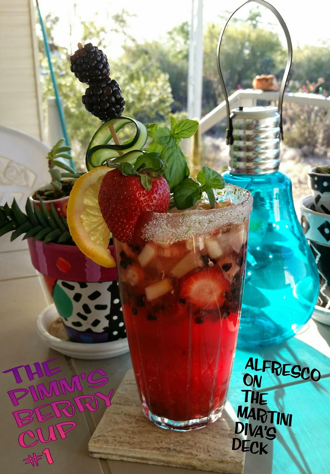 The MARTINI DIVA PIMM'S BERRY CUP 1