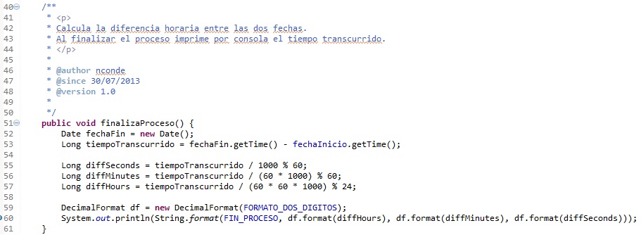 envidia Tratar Contrato calcular tiempo en java legumbres Orador Polvo