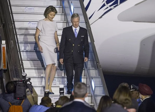 King Philippe and Queen Mathilde of Belgium arrived in New Delhi