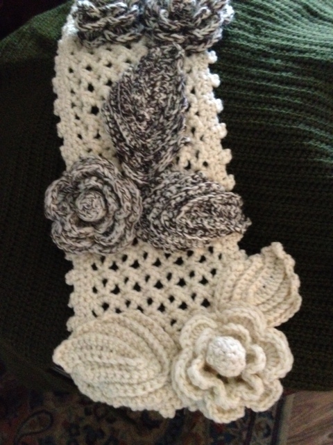 oak crochet leaf pattern Lace Crochet Hooker: Irish Scarf