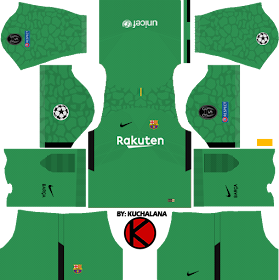 UEFA Champions League 2017-18 Barcelona Kits