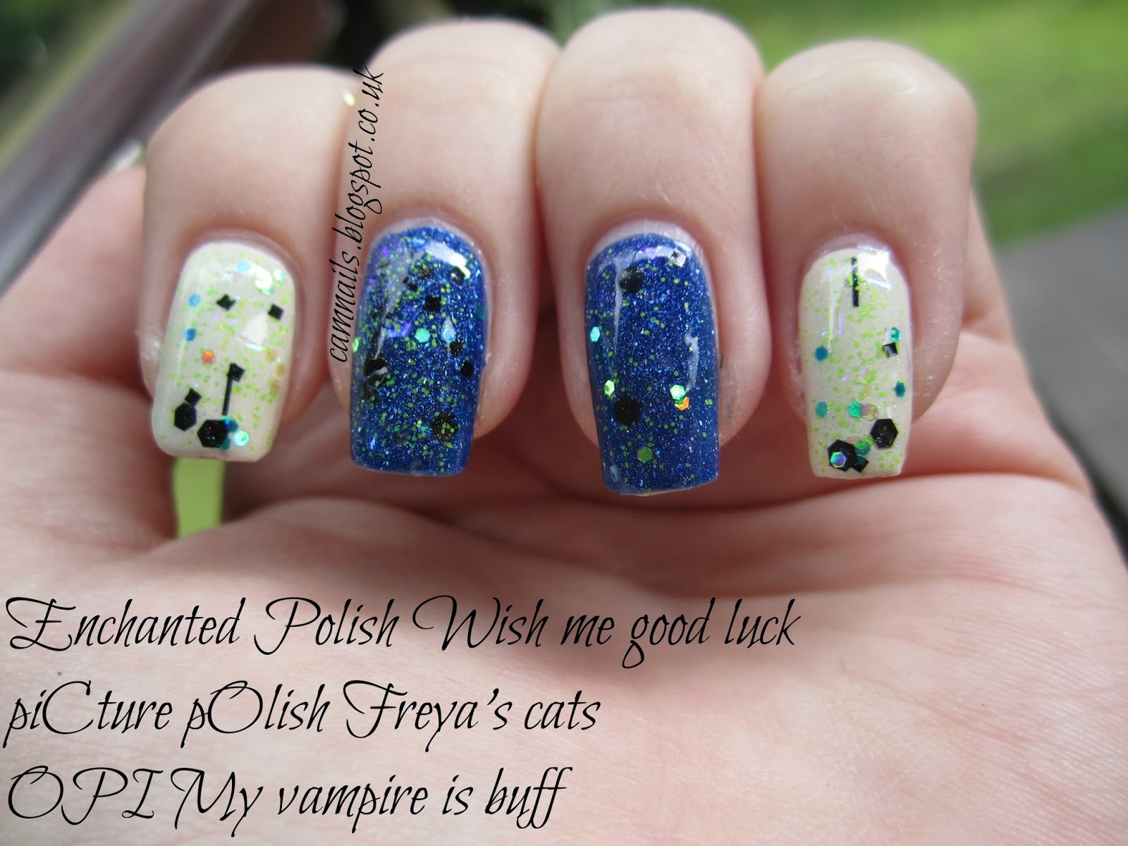Cambridge Nails: Enchanted Polish Wish Me Good Luck