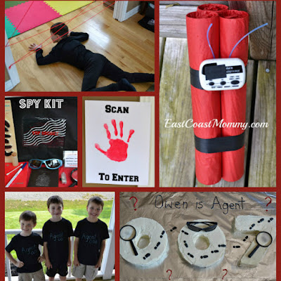 East Coast Mommy: DIY Spy Party - 5 easy and inexpensive games