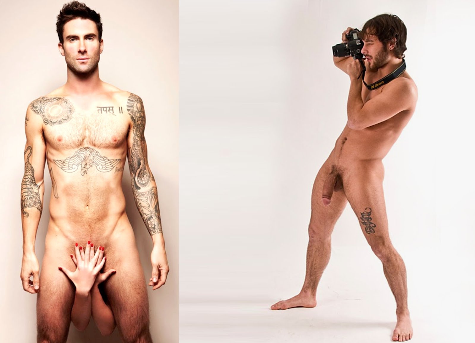 Adam lavine naked