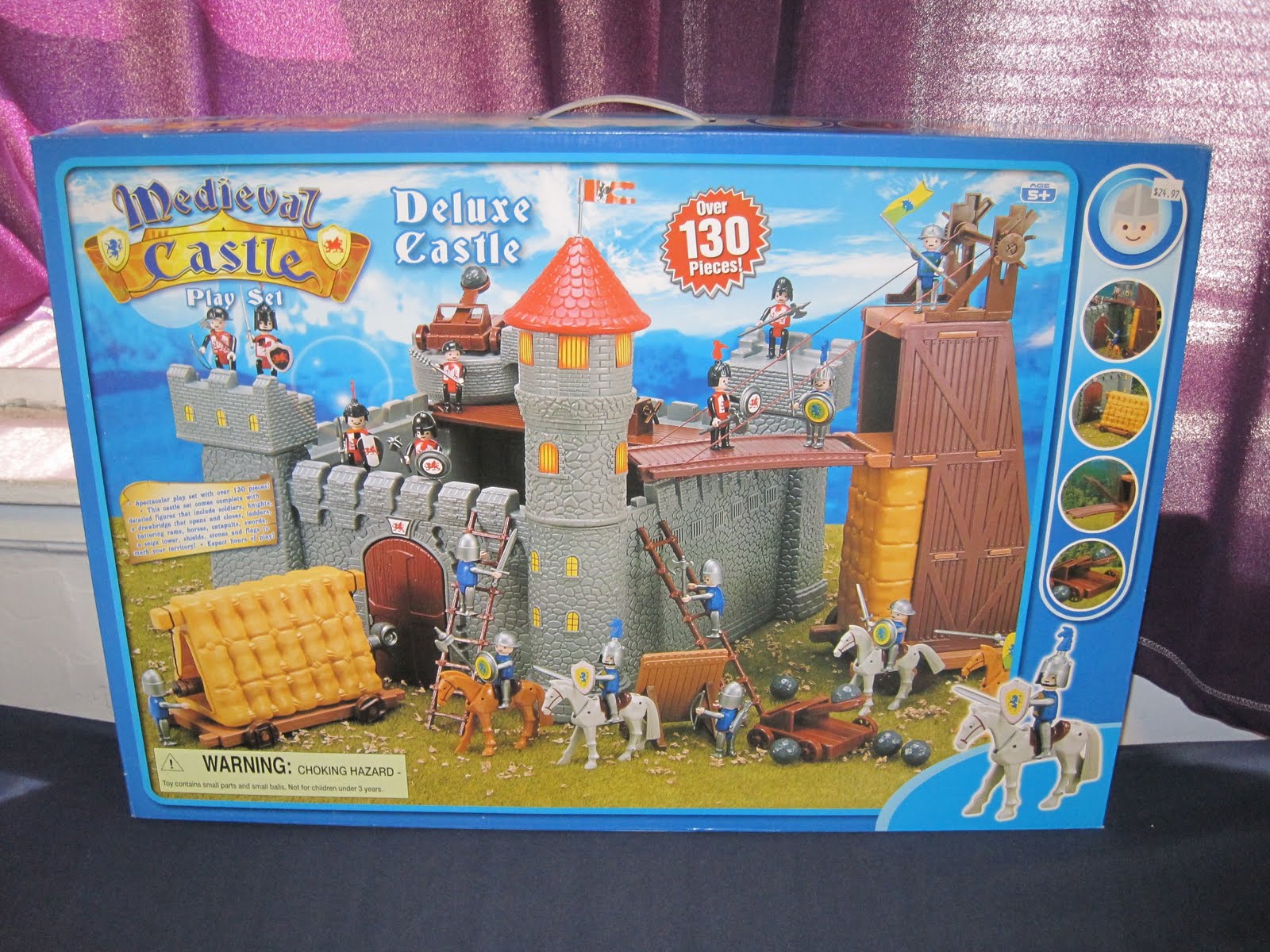 Toy Remix Deluxe Medieval Castle Play Set