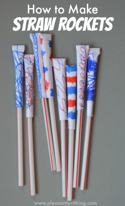 Make Straw Rockets | Find My DIY