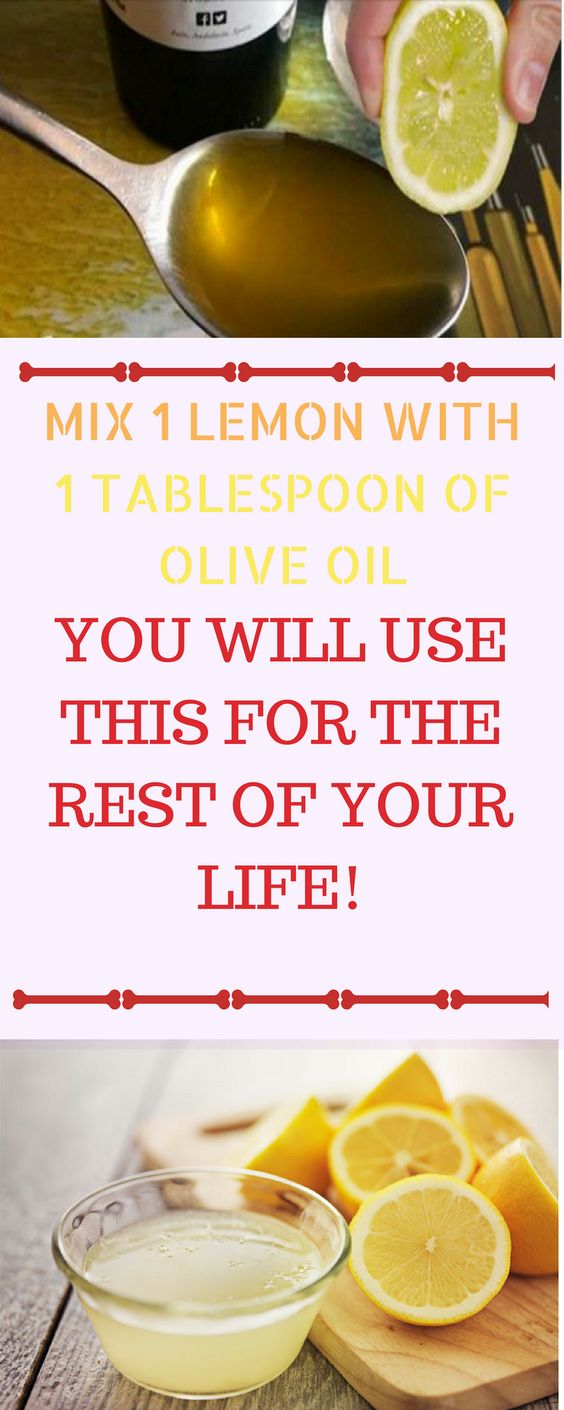 MIX 1 LEMON WITH 1 TABLESPOON OF OLIVE OIL AND YOU WILL USE THIS FOR