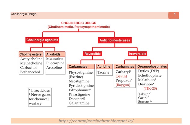Pharmacology drug classification