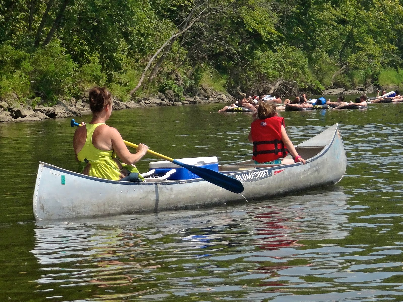 Russman's spot Tubing the Cannon River at Welch Mill