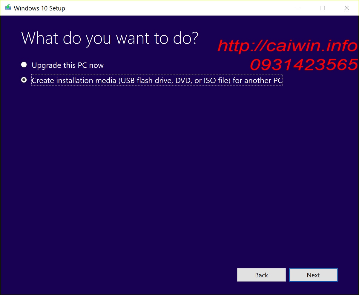 Media creation tool file not found. Media creation tool file not found