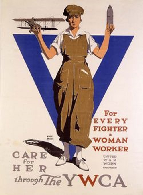 World War I era ad for the YWCA