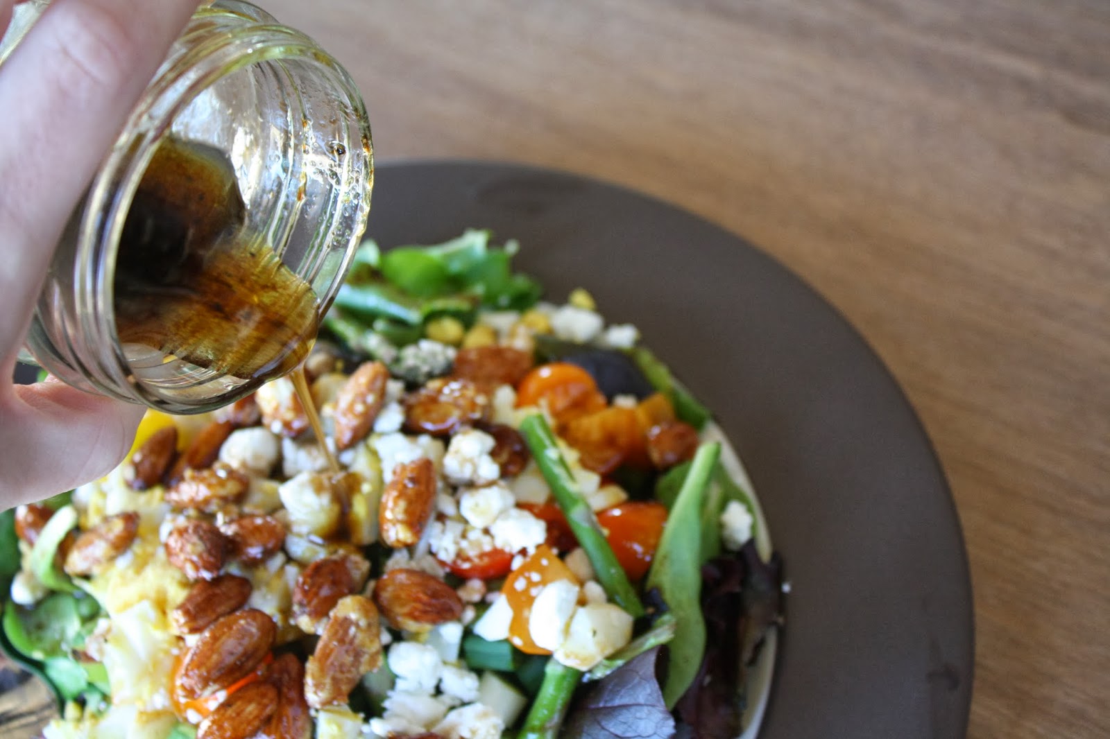 Cooking For A Better Tomorrow Springtime Salad with Candied Almonds