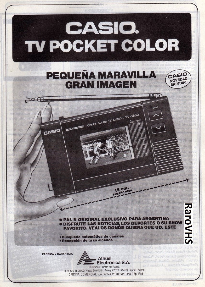 casio pocket tv color