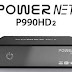 Megabox Powernet P990 HD2 Primeira Atualização V002 - 08/03/2018