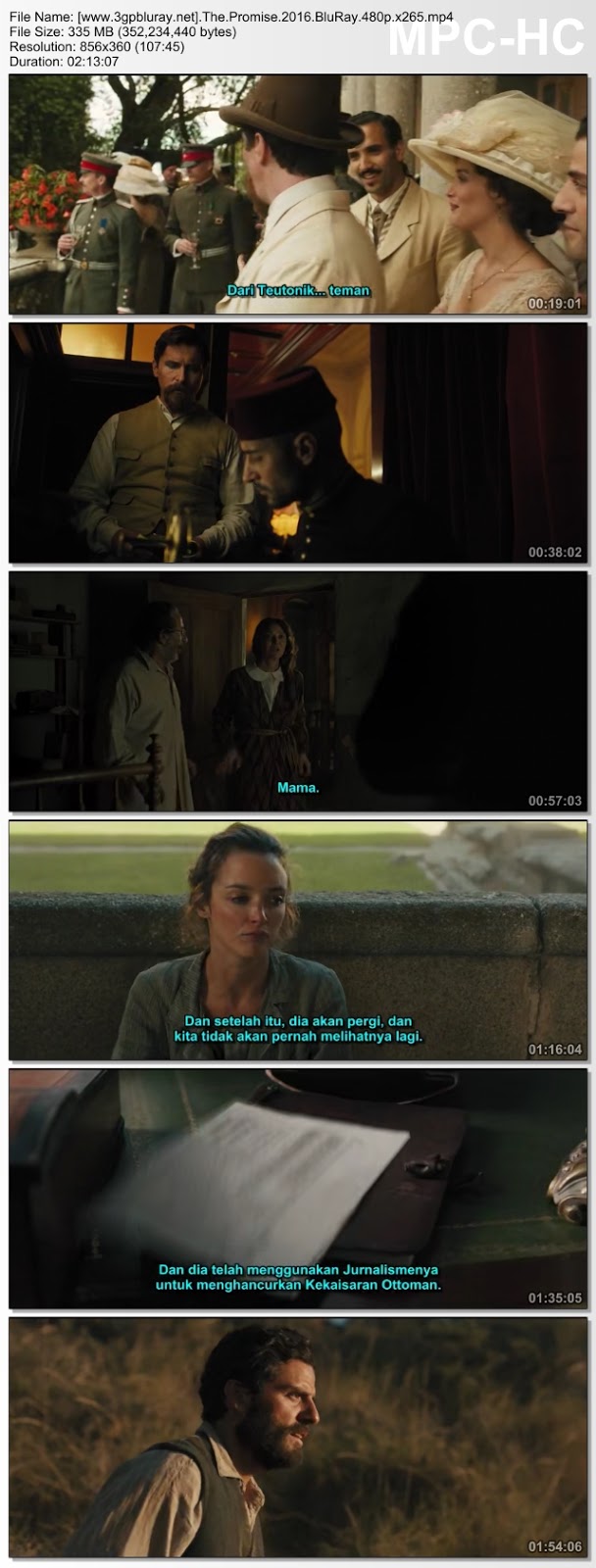 Screenshots Download The Promise (2016) BluRay 480p & 3GP Subtitle Indonesia Screenshots Download The Promise (2016) BluRay 480p & 3GP Subtitle Indonesia