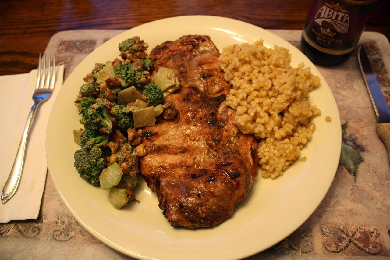 The Roediger House Meal No. 1038 Grilled Pork Shoulder Steaks