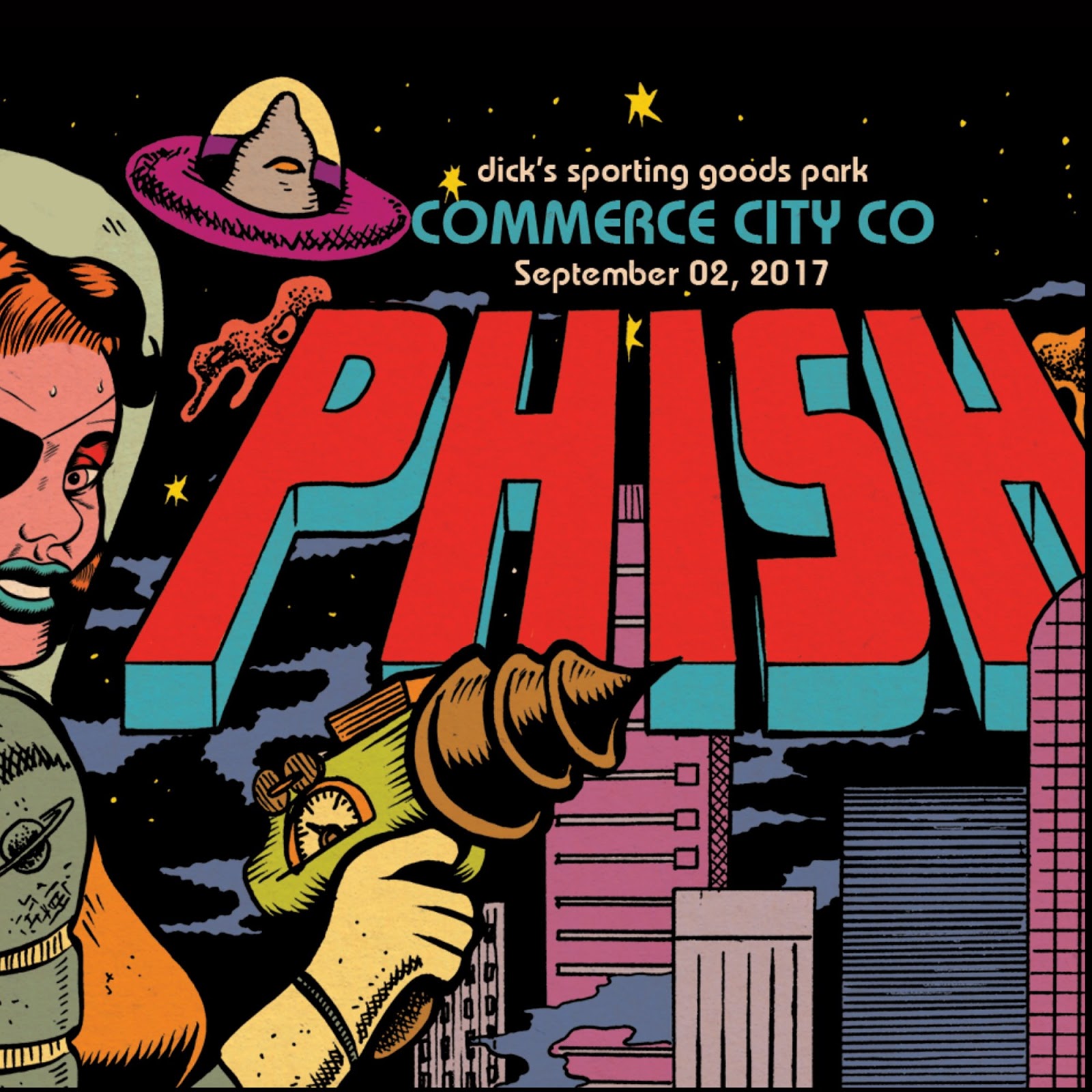 Phish - 2017-09-02 Dick's Sporting Goods Park, Commerce City, CO.