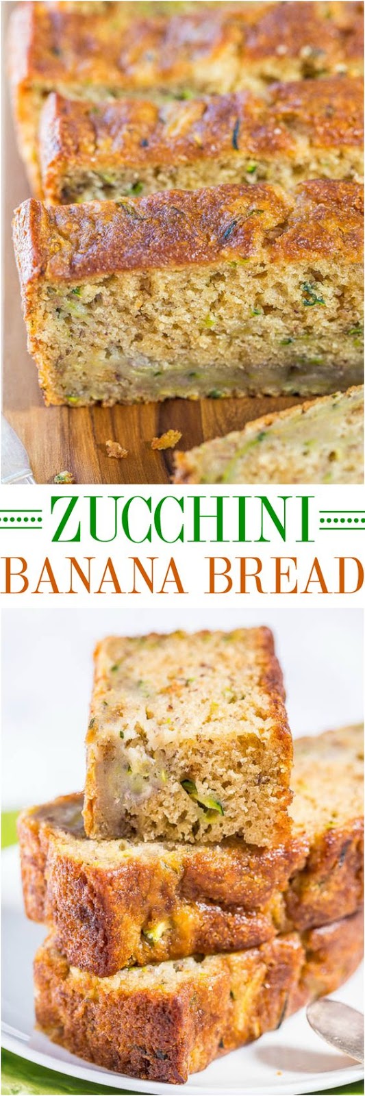 Zucchini Banana Bread Recipe - Girls Dishes