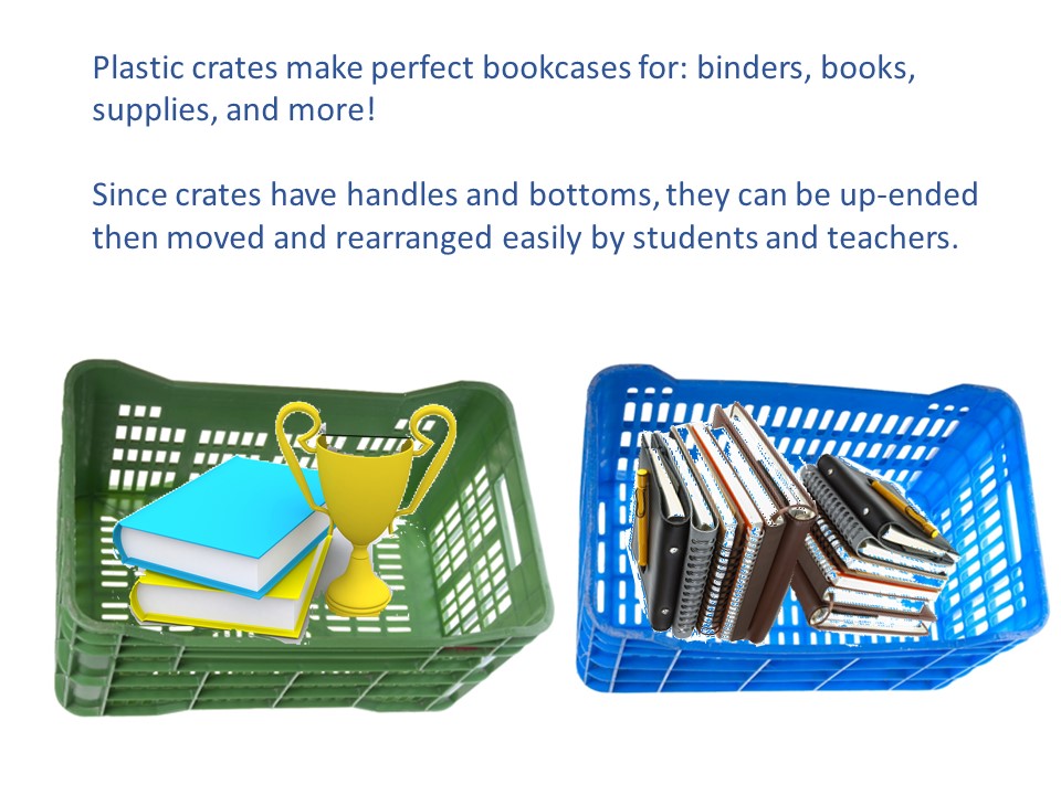 Education Helper Marvelous Plastic Crates