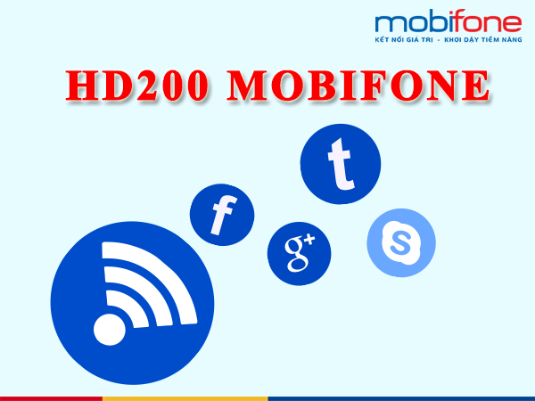 Đăng ký gói cước HD200 Mobifone Đăng ký gói cước HD200 Mobifone