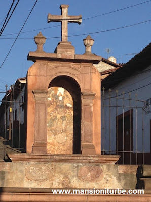 Saint Michael's Font in Pátzcuaro, Michoacán