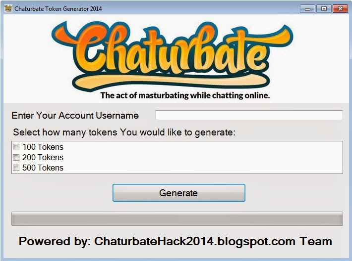 Chaturbate Token Hack Generator 2014.