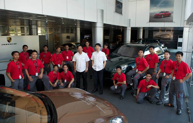 Porsche Training and Recruitment Center Asia to Celebrate Commencement