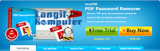 LangitKomputer.com - Mengcopy PDF Yang Diproteksi Dengan VeryPDF PDF Password Remover