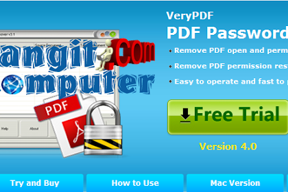 Mengcopy PDF Yang Diproteksi Dengan VeryPDF PDF Password Remover
