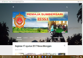 sumbersari, mranggen, srumbung, web ressa, remaja sumbersari