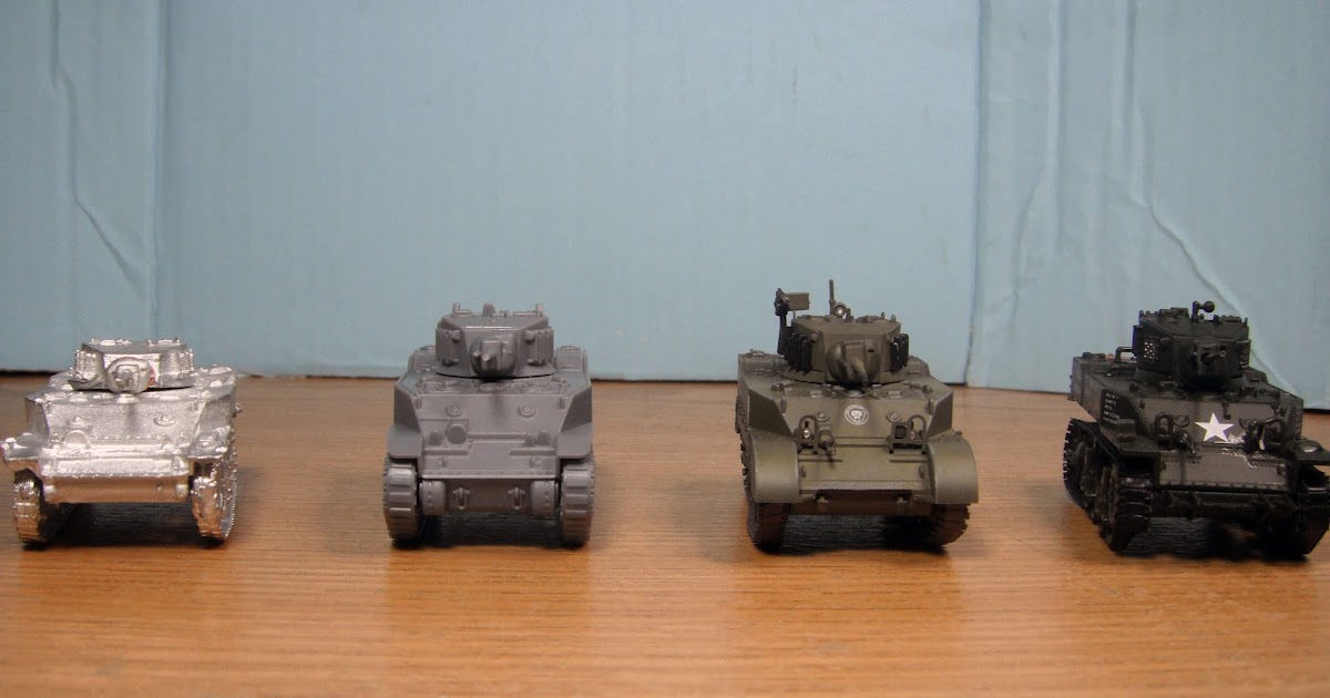 M5A1 avec 4 figurines