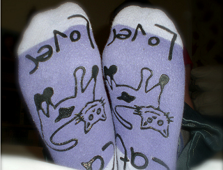 365:237 Slipper Socks by angelsk, on Flickr Image: 365:237 Slipper Socks by angelsk, on Flickr
