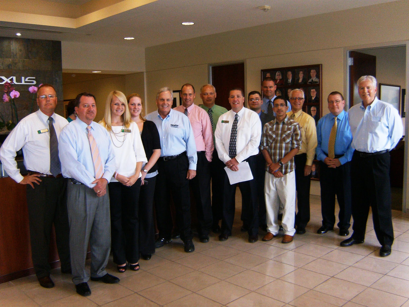 Hendrick Lexus Kansas City North A visit from Mr. Rick Hendrick!